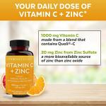 Vitamin C & Zinc Veggie Capsules - Immune Support