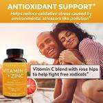 Vitamin C & Zinc Veggie Capsules - Immune Support