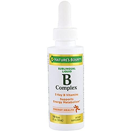 Nature's Bounty B Complex Sublingual Liquid Supplement