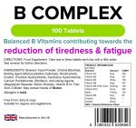 Lindens Vitamin B Complex - 100 Tablets