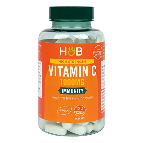 Holland & Barrett 1000mg Vegan Vitamin C Tablets