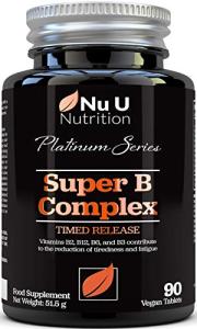 B Complex with Vitamin C - 90 Timed Release Tablets