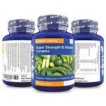 Super Strength B Vitamin Complex, 120 Vegan Tablets