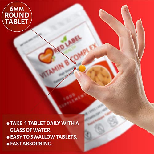 High Strength Vitamin B Complex 360 Tablets