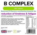 Vitamin B Complex 100 Tablets by Lindens