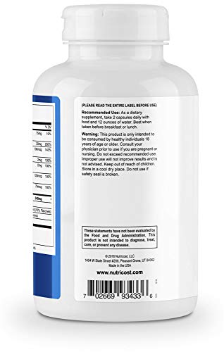Nutricost Men's Multivitamin - 120 Capsules