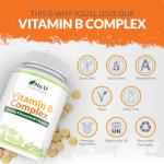 High-Potency Vegan B Complex - 180 Tablets