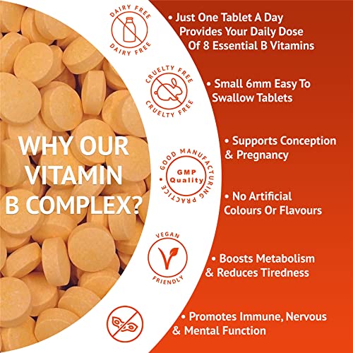 High Strength Vitamin B Complex 360 Tablets