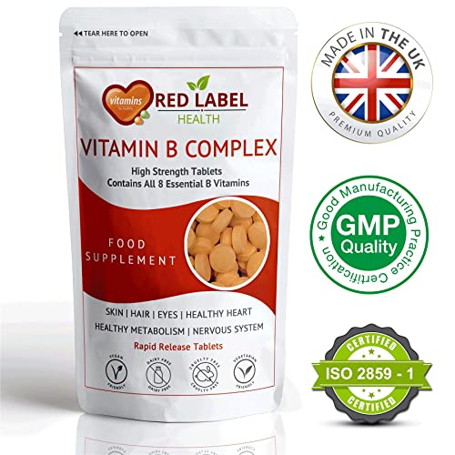 High Strength Vitamin B Complex 360 Tablets