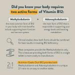 High Strength Vitamin B12 Tablets - 365 Count