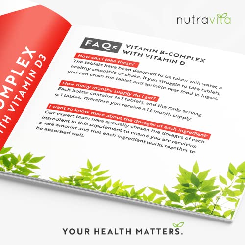 B-Complex Vitamins: All 8 in One Tablet