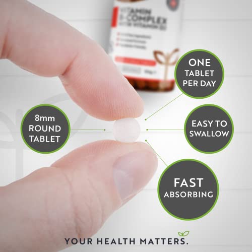 B-Complex Vitamins: All 8 in One Tablet