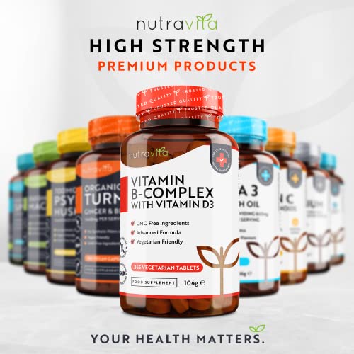 B-Complex Vitamins: All 8 in One Tablet