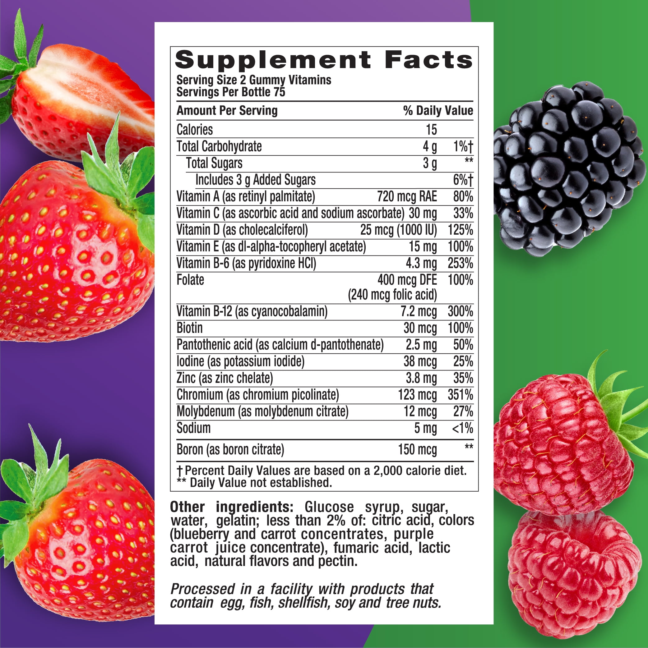 Vitafusion Men's Gummy Vitamins - 2 Pack