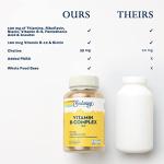 Solaray B Complex Vitamins, 100mg, 100 Capsules