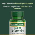 Nature's Bounty Super B Complex Vitamin Support 150 Count