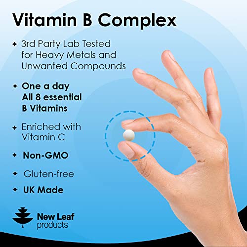 High Strength Vitamin B Complex - 365 Tablets