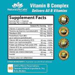 NaturaLife Labs Vitamin B Complex with C & Folic Acid