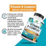 NaturaLife Labs Vitamin B Complex with C & Folic Acid