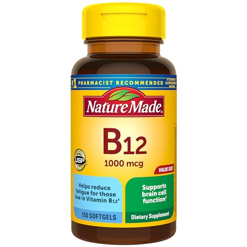 Nature Made B12 1000 mcg Softgels - 150 Count
