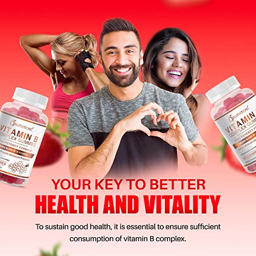 Vegan B Complex Gummies for Energy and Immunity