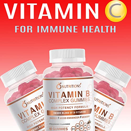 Vegan B Complex Gummies for Energy and Immunity