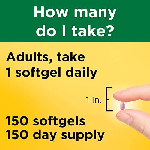 Nature Made B12 1000 mcg Softgels - 150 Count