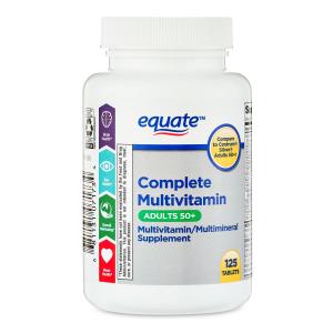 Equate Complete Multivitamin Tablets for Adults 50+