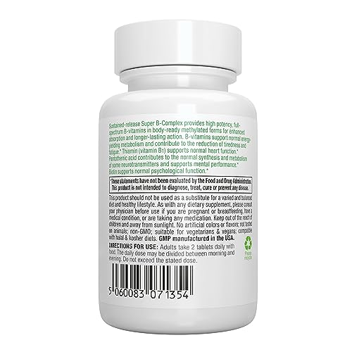 High-Potency Methylated B Complex with Vitamin C