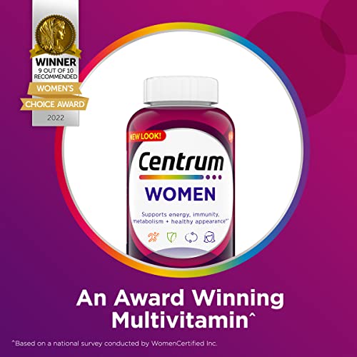 Centrum Women Multivitamin Tablets - Pack of 250