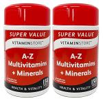 A-Z Multivitamins & Minerals, 150 Tablets - 2 Pack