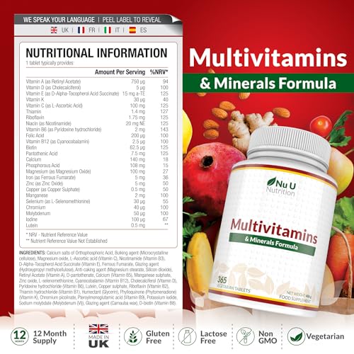 Complete Multivitamin - 365 Capsules for All