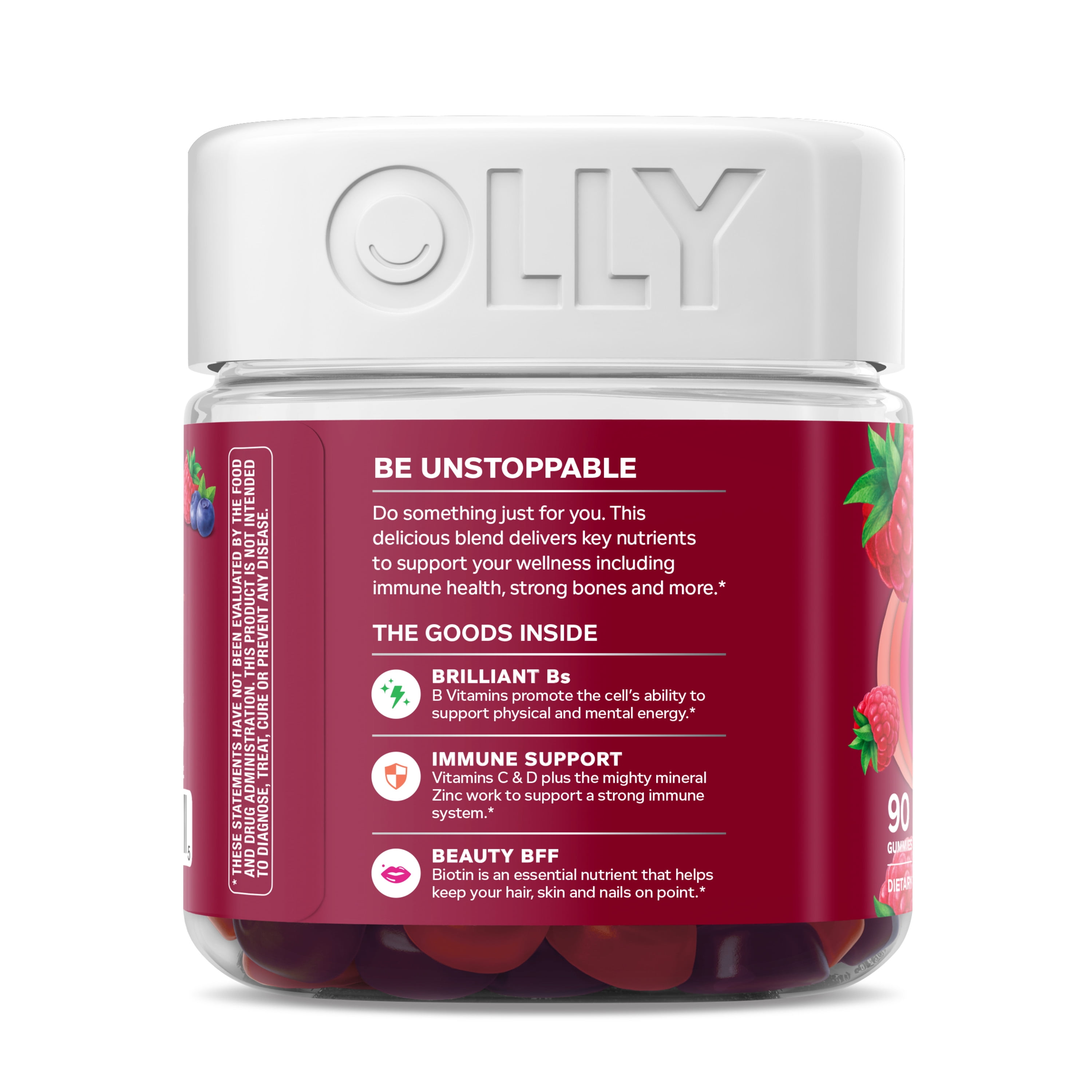 OLLY Women's Multivitamin Gummies with Essential Vitamins