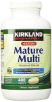 Kirkland Mature Multi Vitamins 50+ 400 Tabs