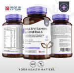 Vegan Multivitamin and Mineral Supplement - 365 Tablets