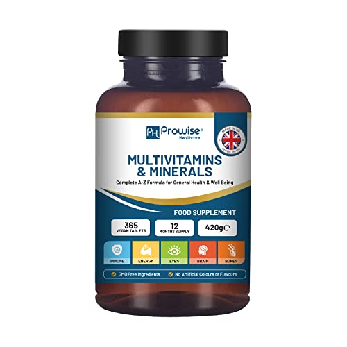 A-Z Vegan Multivitamins & Minerals - 365 Tablets