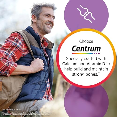 Centrum Silver Men's Multivitamin 50+ Tablets (200 Count)