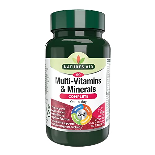 Nature's Aid Complete Multivitamins and Minerals 100 Tablets
