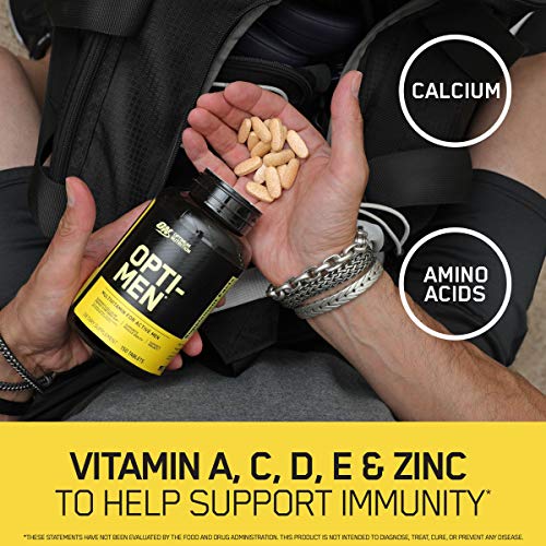 Optimum Nutrition Opti-Men Daily Multivitamin, 240 Count