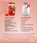 Tasty Strawberry Kids Multivitamins, 90 Gummies