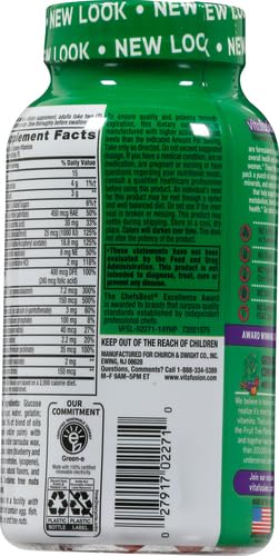 Vitafusion Women's Supercharged Berry Multivitamins, 150 Gummies