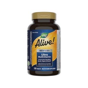 Nature's Way Alive! 50+ Men's High Potency Multivitamin