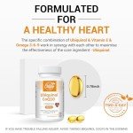 Ubiquinol CoQ10 600 mg Softgels for Heart Health