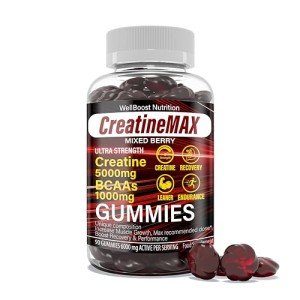 Creatine MAX Gummies - Vegan, Sugar Free, 5000mg