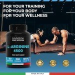 Bandini® L-Arginine 4500mg Veggie Capsules