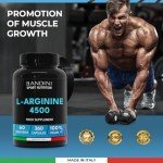 Bandini® L-Arginine 4500mg Veggie Capsules