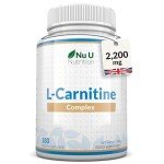 L-Carnitine Complex 2200mg Vegan Capsules 180ct