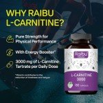High-Potency L-Carnitine 3000 mg - 180 Capsules