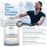 L-Carnitine Complex 2200mg Vegan Capsules 180ct