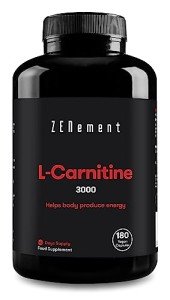 L-Carnitine 3000 mg - 180 Capsules for Energy